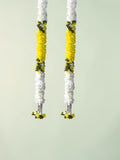 Sigaram 59 Inch Yellow Artificial Flower Toran For Home Door & Wedding Ceremany K 5046