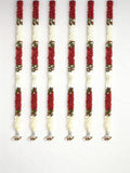 Sigaram 59 Inch Red Artificial Flower Toran For Home Door & Wedding Ceremany K 5047