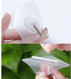 Sigaram Pack of 3 Adhesive 3 KG Capacity Wal Hooks For Home & Office K5067