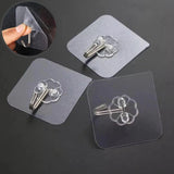 Sigaram Pack of 3 Adhesive 3 KG Capacity Wal Hooks For Home & Office K5068