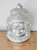 Sigaram 9 Inch Silver Plated Lakshmi Face Mukoot for Home & Varalakshmi Festival K5232