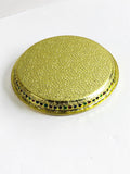 Sigaram 7 Inch Gold Peacock Design Steel Pooja Thali Plate for Wedding Functions K5251