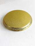 Sigaram 10 Inch Gold Peacock Design Steel Pooja Thali Plate for Wedding Functions K5253