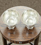 Sigaram 2.5 Inch Silver Plated Plain Kum Kum Cup for Home & Temple Pooja Decor K4956