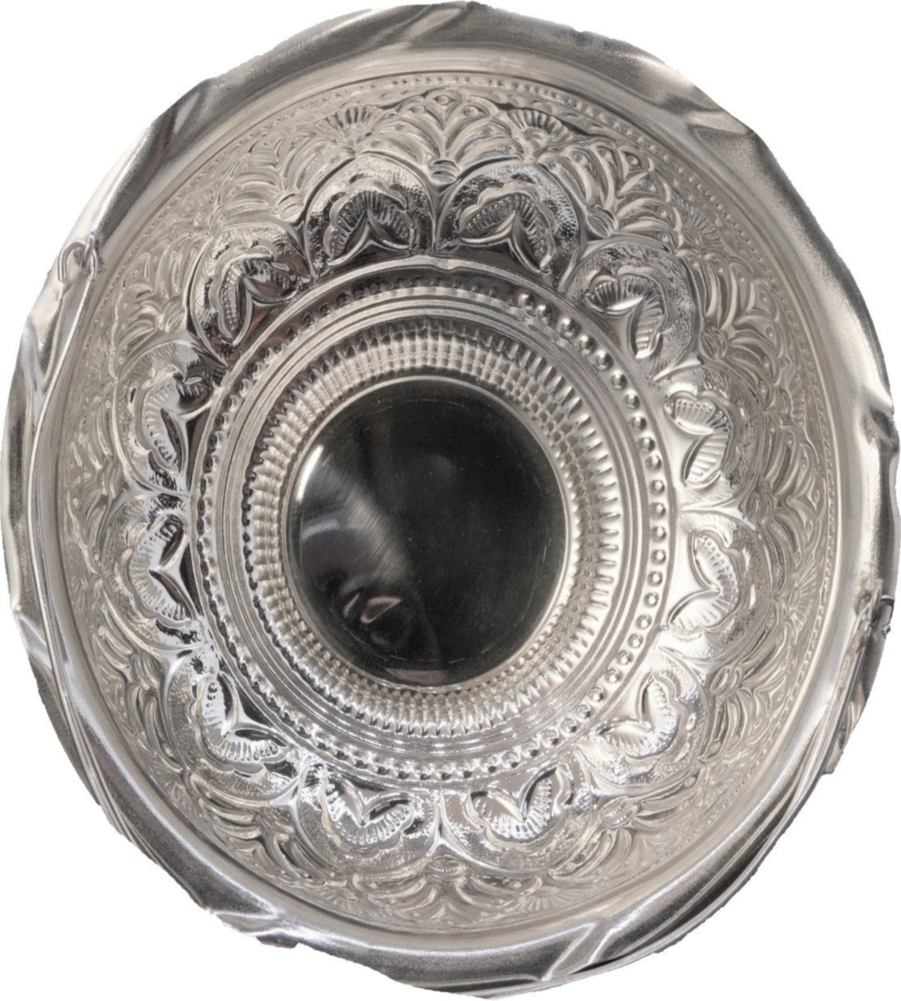 Sigaram German Silver Pooja Flower basket For Pooja Thali, Festival Decoration, Office and Return Gift K2572