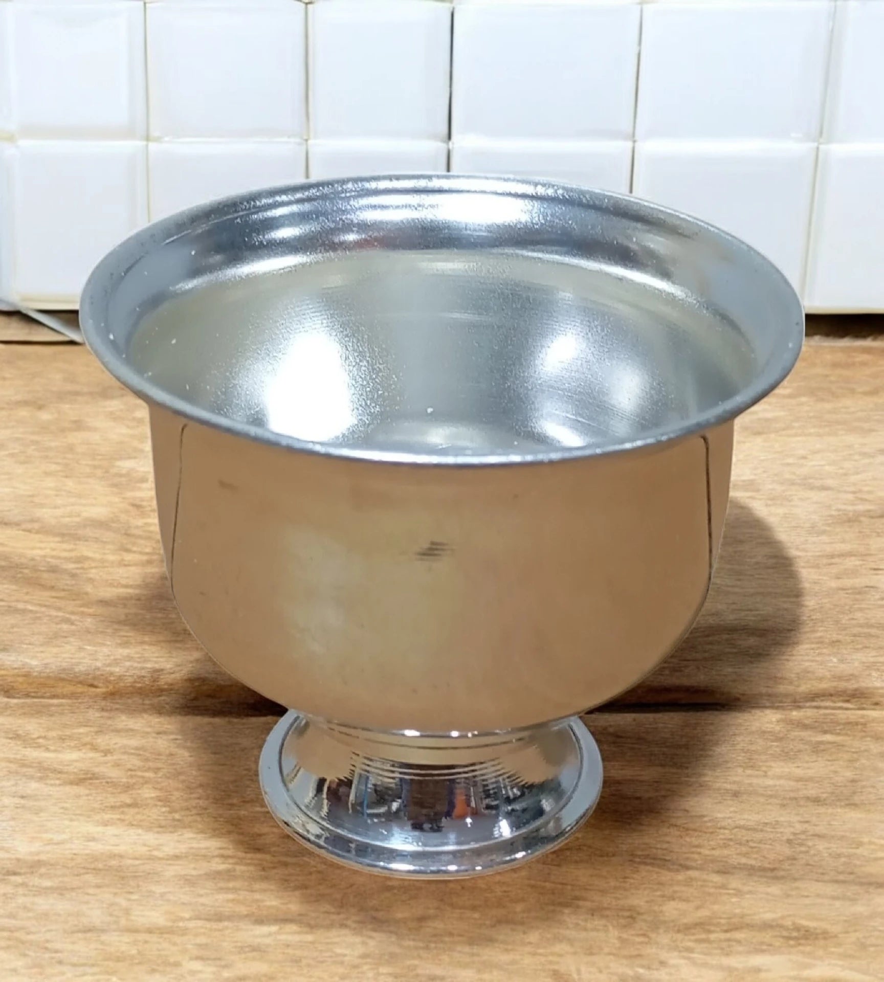 Sigaram German Silver 2.5 Inch Kum Kum Bharani Cup For Home Pooja Decore K4635