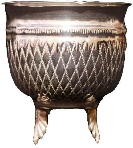 Sigaram German Silver lower Basket, Fruit basket For Pooja Thali, Festival Decoration and Office K2563