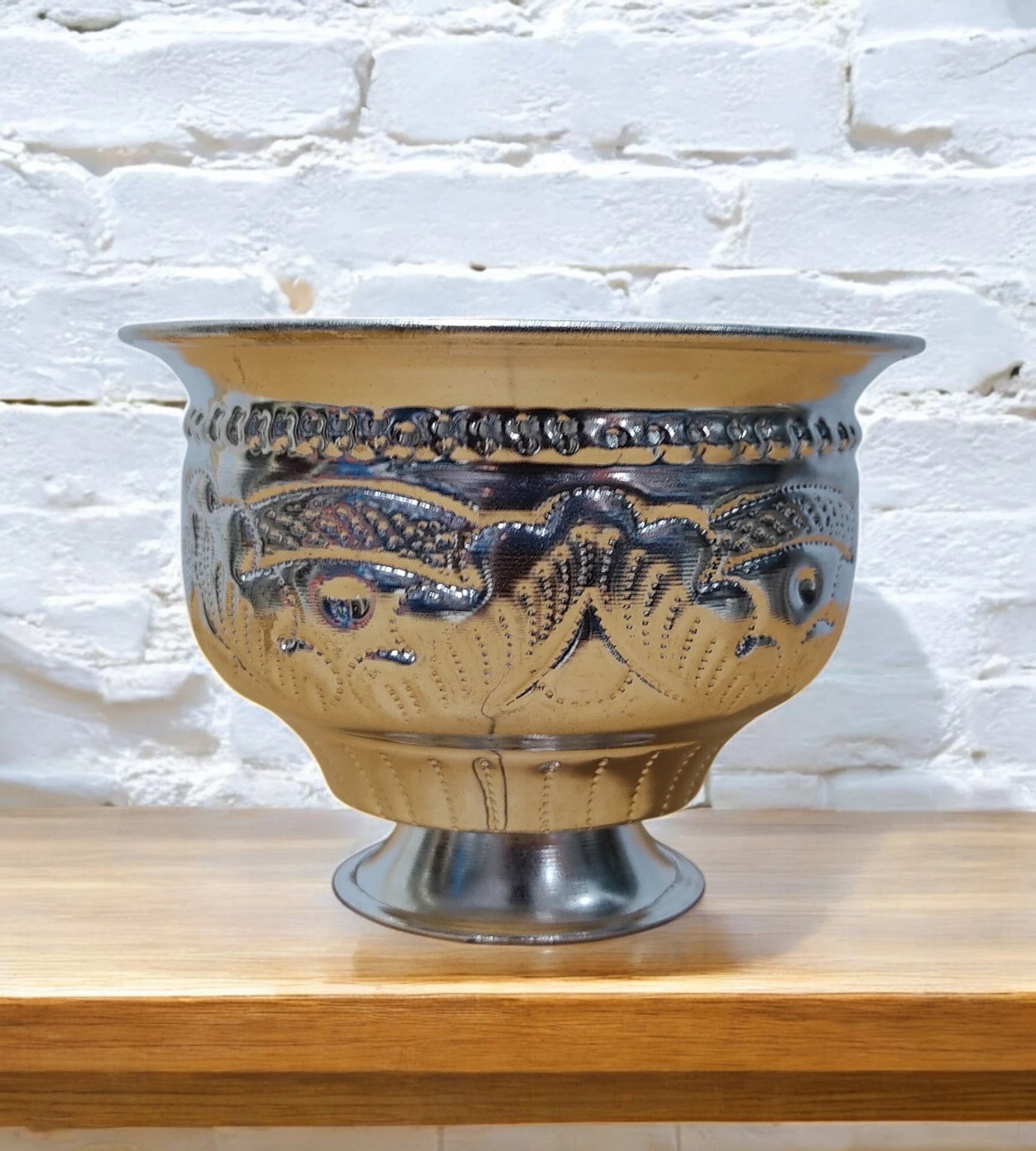 Sigaram German Silver KumKum Barani is best for Home, Office and Temple Poojas K3111