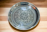 Sigaram Pooja Plate with Stand is best for Home, Office and Temple Poojas K3125