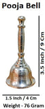 Sigaram 3.5 Inch Pooja Bell For Home Pooja Decore K4418