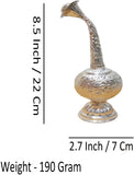 Sigaram Brass 8.5 Inch Rose water Sprinkler For Wedding and Pooja Festival K4500