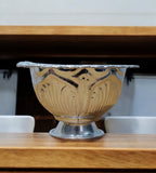 Sigaram Brass 2 Inch Fancy Kum Kum Bharani Cup For Home Pooja Decor K4590