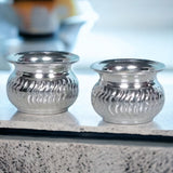 Sigaram Pure german silver kumkum cup for pooja K2522