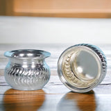 Sigaram Pure german silver kumkum cup for pooja K2522