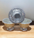 Sigaram Brass 2 Inch Fancy Kum Kum Cup For Home Pooja Decor K4639
