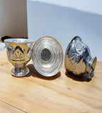 Sigaram Brass 2.5 Inch Kum Kum Bharani Cup For Home Pooja Decor K4641