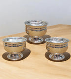 Sigaram German Silver 2 Inch Kum Kum Bharani Cup For Home Pooja Decore K4638