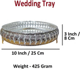 Sigaram 10 Inch Wedding Tray For Pooja Festival and Wedding Ceremany K4455