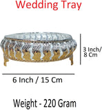 Sigaram 6 Inch Wedding Tray For Pooja Festival and Wedding Ceremany K4462
