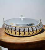 Sigaram 8 Inch Wedding Trayy For Pooja Festival and Wedding Ceremany K4452