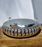 Sigaram 9 Inch Wedding Tray For Pooja Festival and Wedding Ceremany K4459