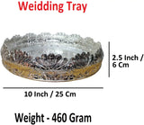 Sigaram 10 Inch Wedding Tray For Pooja Festival and Wedding Ceremany K4460