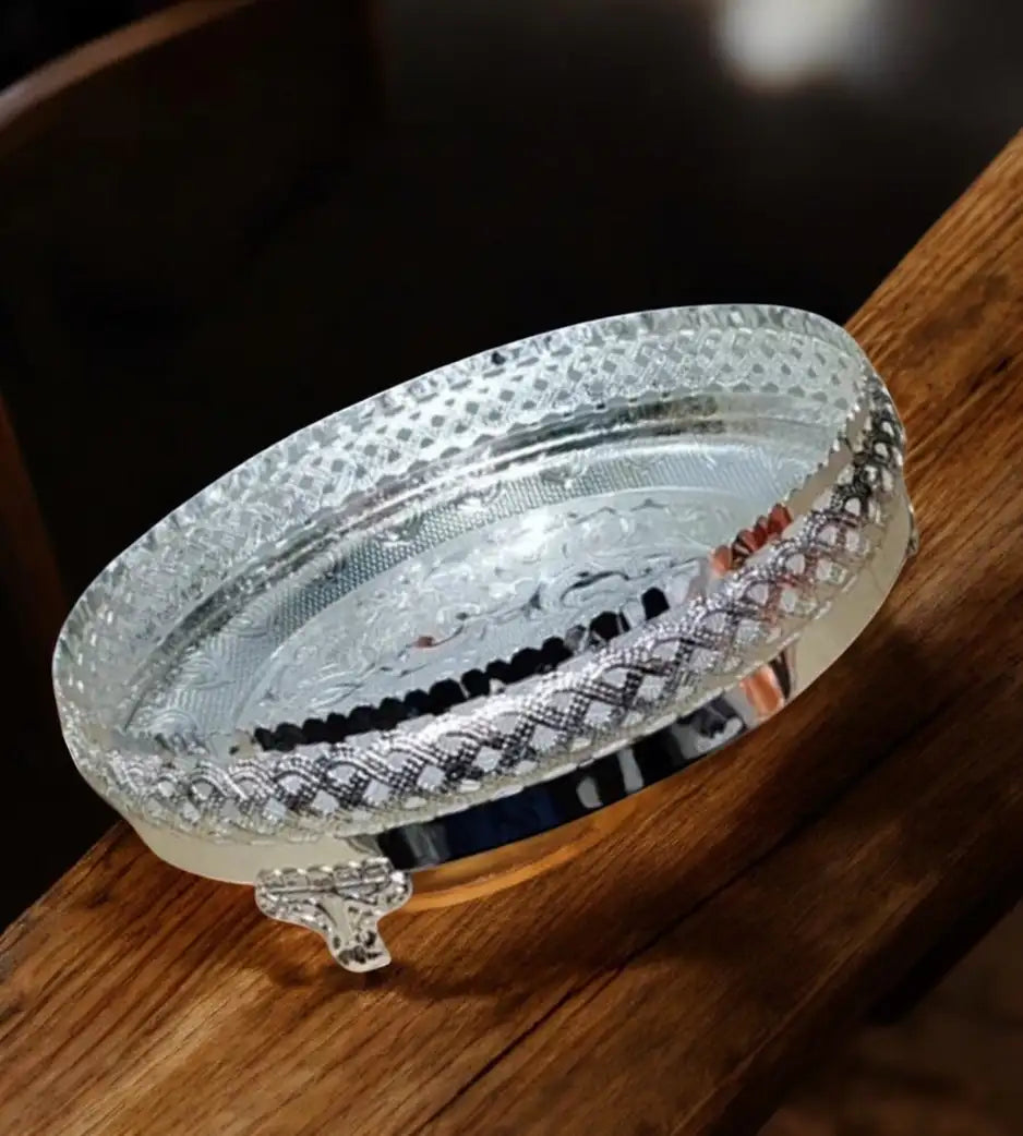 Sigaram 10 Inch Wedding tray For Home Pooja and Wedding Ceremany K4461