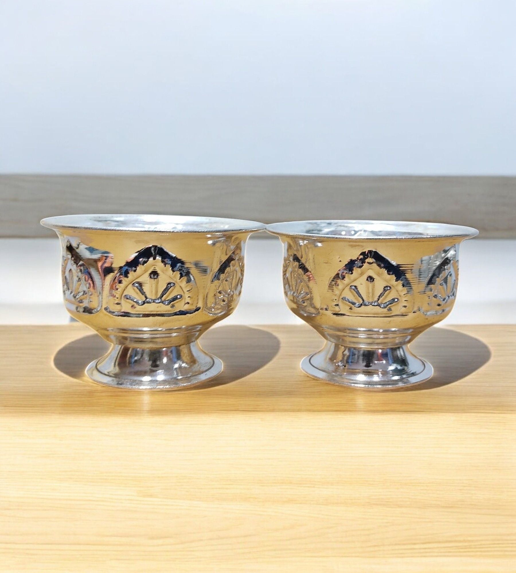 Sigaram Brass 2.5 Inch Kum Kum Bharani Cup For Home Poja decor K4559