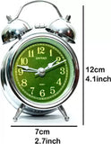 Silver Color 7 X 12Cm Analog Table Clock K3093
