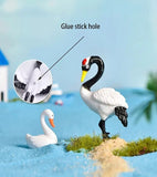 Pelican Figurin Cartoon Miniature Showpiece Statue For Gift,Lovers K4259