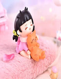 Cute Babys Hold Bear Figurin Miniature Showpiece Statue For Gift,Lovers K4244