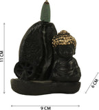 4X4 Inch Buddha Fog Backflow Scented Cone Burner for Home Puja Decor K4216