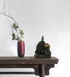 4X4 Inch Buddha Fog Backflow Scented Cone Burner for Home Puja Decor K4216