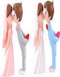 Cute Couple Kiss Gift Figurin Miniature Showpiece Statue For Gift,Lovers K4283