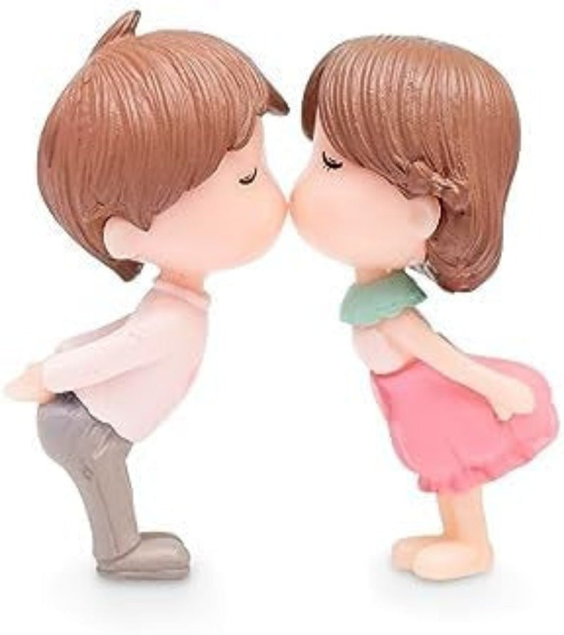 Cute Couple Figurin Cartoon Miniature Showpiece Statue For Gift,Lovers K4242